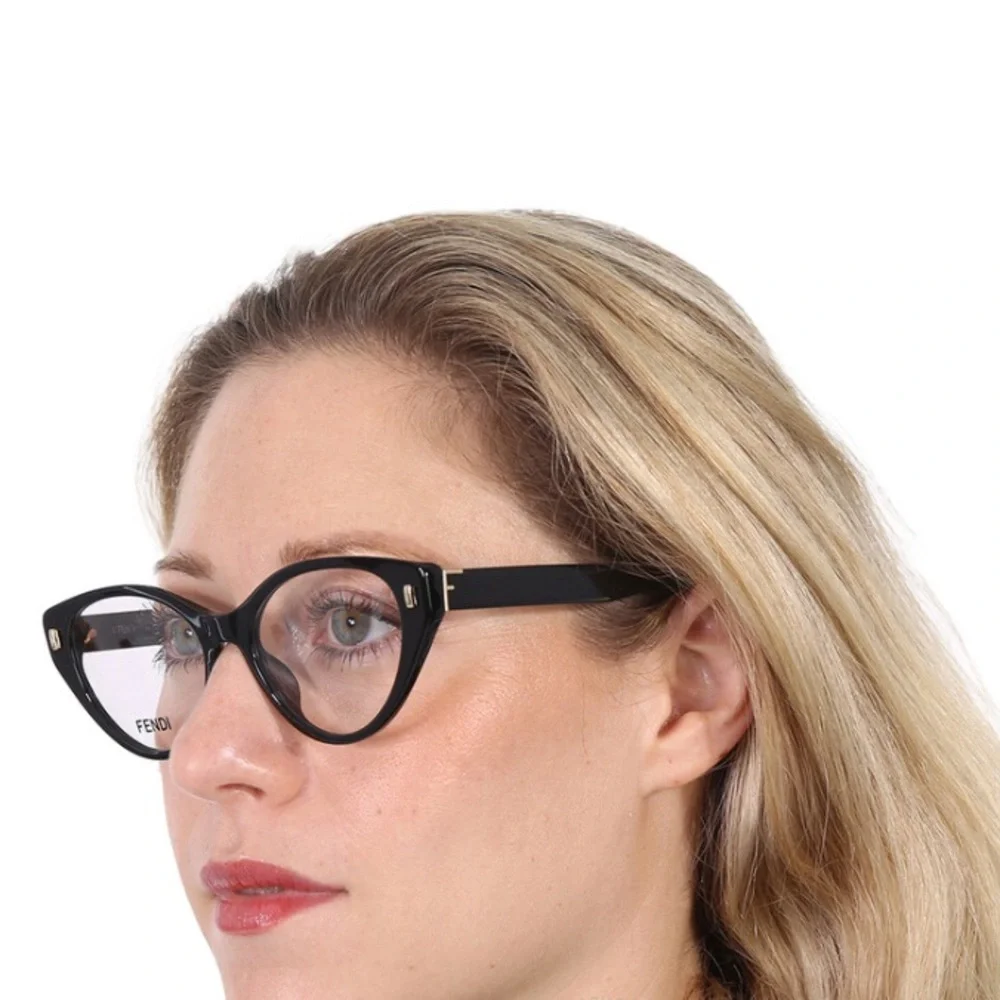 New FENDI Demo Cat Eye Ladies Eyeglasses